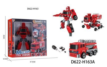 Fire truck w/light & music D622-H163C